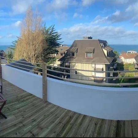 Dom wakacyjny Maison Vue Mer Proche Plage Et Deauville