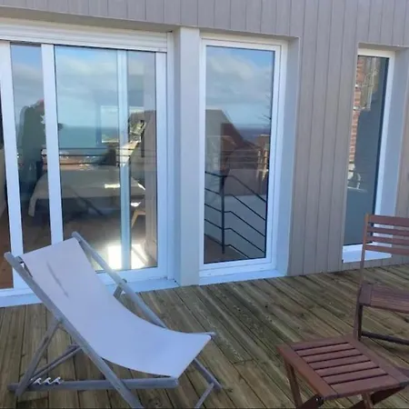 Maison Vue Mer Proche Plage Et Deauville Dom wakacyjny Bénerville-sur-Mer