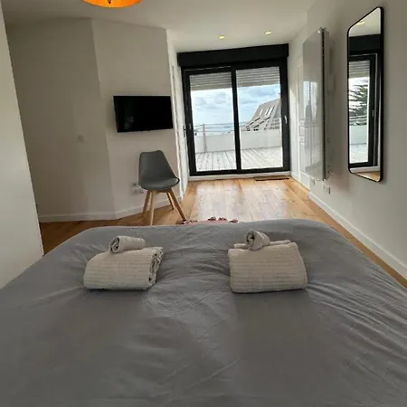 Maison Vue Mer Proche Plage Et Deauville Dom wakacyjny Bénerville-sur-Mer