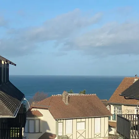 Maison Vue Mer Proche Plage Et Deauville Dom wakacyjny